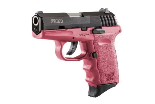 SCCY CPX-2 9mm Pistol, Crimson - CPX2CBCR