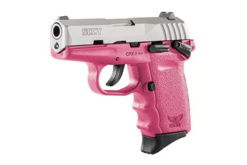 SCCY CPX-1 9mm Pistol, Pink - CPX1TTPK
