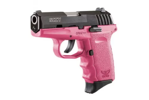 SCCY CPX-2 9mm Pistol, Pink - CPX2CBPK