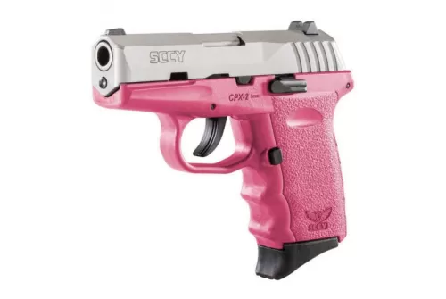 SCCY CPX-2 9mm Pistol, Pink - CPX2TTPK