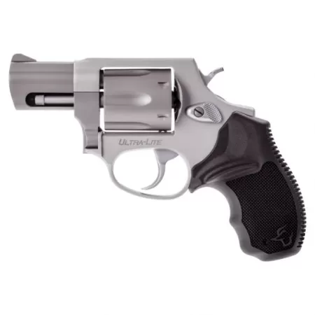 Taurus 856 Ultra-Lite Small .38 Spl Revolver w/ Gold Accents, Anodized Matte Natural - 2-856029ULGLD
