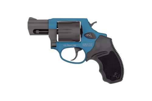Taurus 856 Ultra-Lite Small .38 Spl +P Revolver, Anodized Azure - 2-856021ULC09