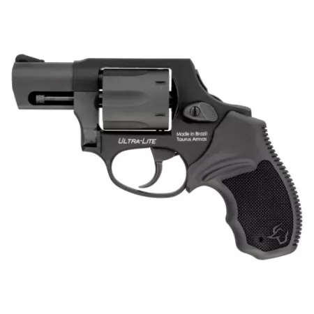 Taurus 856CH Ultra-Lite Small .38 Spl +P Revolver, Anodized Matte Black - 2-856021ULCH