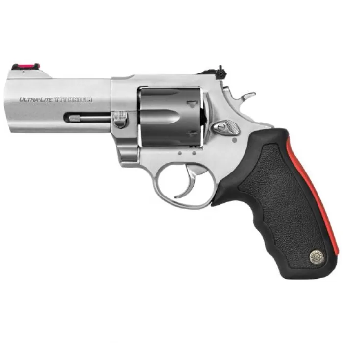 TAURUS M444 Multi Raging Bull Ultra Light Large 44 Magnum 4in 6rd Stainless Revolver (2-444049ULT) TAURUS M444 Multi Raging Bull Ultra Light Large 44 Magnum 4in 6rd Stainless Revolver (2-444049ULT)