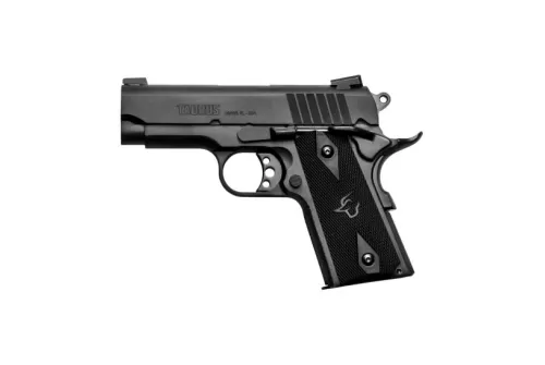 Taurus 1911 Officer Compact .45 ACP Pistol, Blk - 1-191101OFCAL
