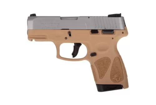 Taurus G2s 9Mm 3.25" 7Rd Tan/Ss 1-G2S939T 725327617471