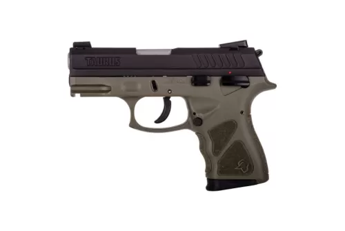Taurus TH9C Compact 9mm Pistol, OD Green - 1-TH9C031O