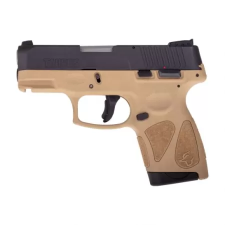 Taurus G2S Compact 9mm Pistol, Tan - 1-G2S931T