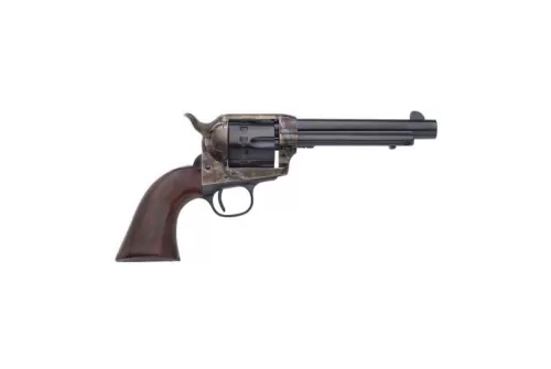 Taylors & Company 1873 Cattleman 12-Shot Standard .22lr Revolver, Case Hardened - 4052