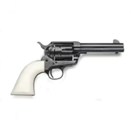 Taylors & Company Outlaw Legacy .45 LC Revolver, Blue Engraved - OG1401