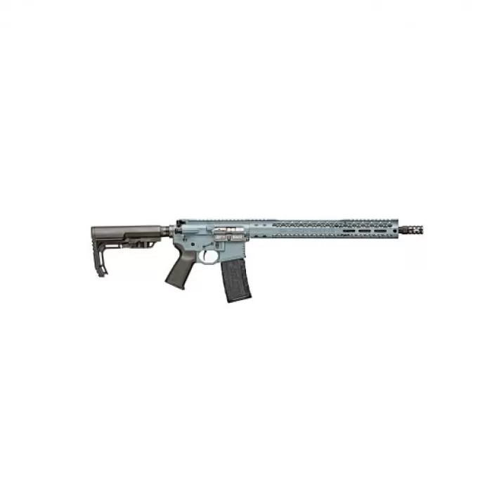 Black Rain Ordnance Recon Scout .223 Rem/5.56 Semi-Automatic AR-15 Rifle, Cerakote Gray - BRO-SCOUT-SGN Black Rain Ordnance Recon Scout .223 Rem/5.56 Semi-Automatic AR-15 Rifle, Cerakote Gray - BRO-SCOUT-SGN