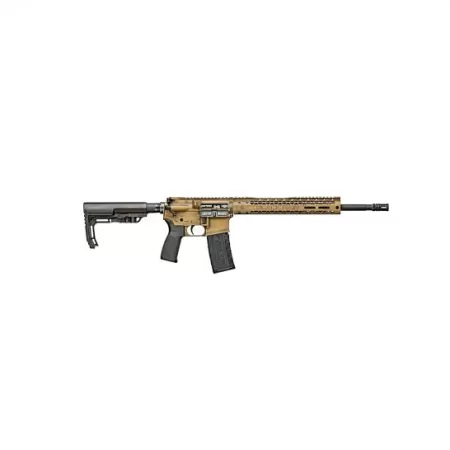 Black Rain Ordnance Fusion Series .223 Rem/5.56 Semi-Automatic AR-15 Rifle, Cerakote Tiffany Blue Battleworn - BRO-FUSION-TBB
