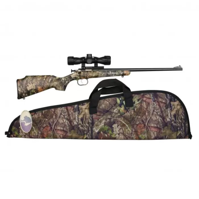 Keystone Sporting Arms Crickett/Hydrodipped Synthetic .22lr Bolt Action Rifle, MO Break-Up - KSA2163BSC