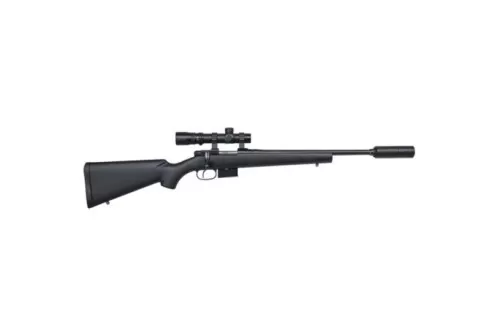 CZ-USA CZ 527 American Synthetic Suppressor-Ready .223 Rem Bolt Action Rifle, Blk - 03093