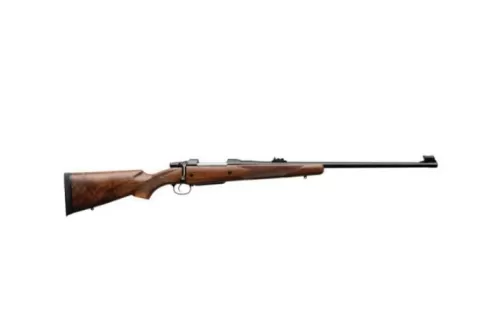 Czusa 04311 Czusa 550 American Safari Magnum 375 H&H Mag 5+1 25" Blued Fancy Turkish Walnut Right Hand