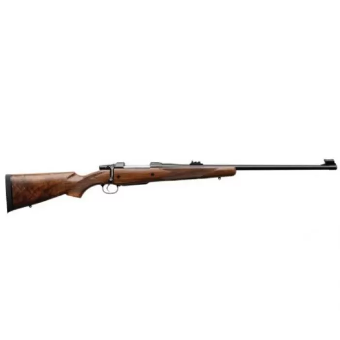 Czusa 04311 Czusa 550 American Safari Magnum 375 H&H Mag 5+1 25" Blued Fancy Turkish Walnut Right Hand