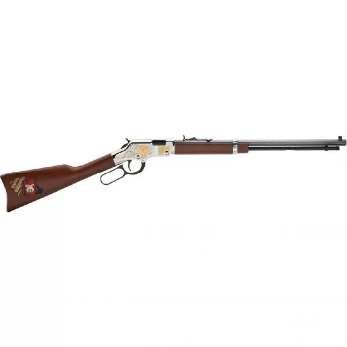 Henry Shriner International Tribute Edition .22 S/l/lr Lever Action Rifle, Brown - H004SHR