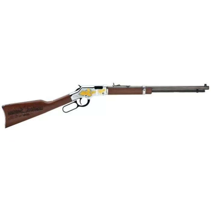 Henry American Railroad Tribute Edition .22 S/l/lr Lever Action Rifle, Brown - H004RR Henry American Railroad Tribute Edition .22 S/l/lr Lever Action Rifle, Brown - H004RR