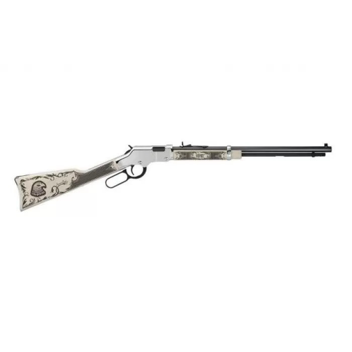 Henry Silver American Eagle - .22s/l/lr 20" Octagon Walnut Henry Silver American Eagle - .22s/l/lr 20" Octagon Walnut