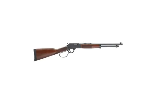Henry Big Boy Steel .327 Federal Mag/.32 H&R Mag Large Loop Lever Action Rifle, Brown - H012MR327
