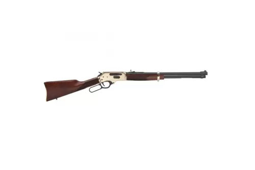 Henry Side Gate .38-55 Win Lever Action Rifle, Brown - H024-3855