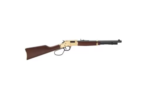 Henry Big Boy Carbine .44 Mag/.44 Spl Large Loop Lever Action Rifle, Brown - H006R