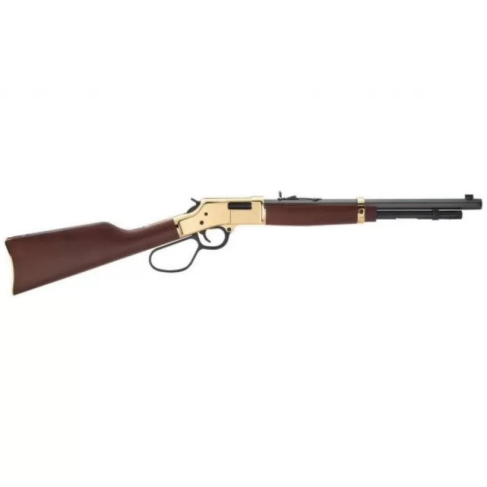 Henry Big Boy Carbine .44 Mag/.44 Spl Large Loop Lever Action Rifle, Brown - H006R