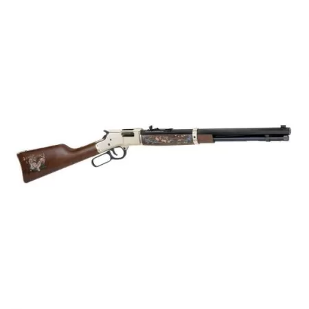 Henry Big Boy Wildlife Edition II .44 Mag/.44 Spl Lever Action Rifle, Brown - H006WL2