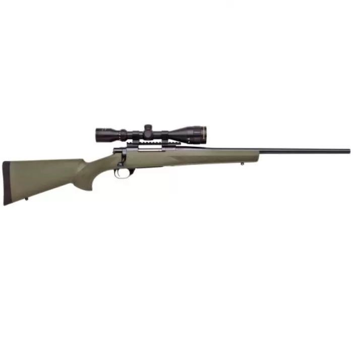 Howa M1500 Gameking Scope Combo .22-250 Rem Bolt-Action Rifle w/ 3.5-10x44mm Scope, Green - HGK61208+