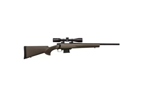 Howa M1500 Mini Action .223 Rem Bolt Action Rifle w/ 3-9x40mm Scope, Green - HMP60203+