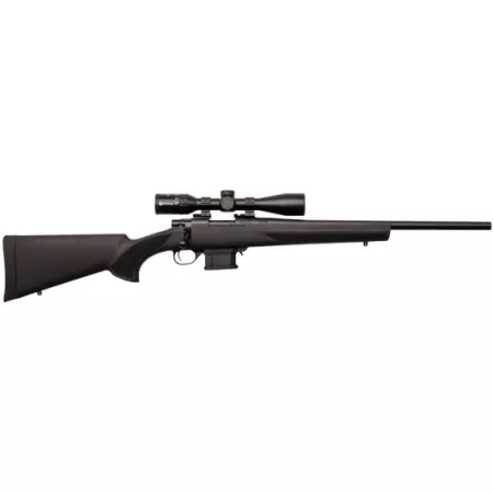 Howa M1500 Mini Action .450 Bolt Action Rifle w/ 3-9x40mm Scope, Blk - HMA70563