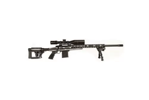 Howa M1500 6.5 Crd Bolt Action Rifle w/ 4-16x50mm Long Range Scope, American Flag Grayscale Cerakote - HCRA72507USG