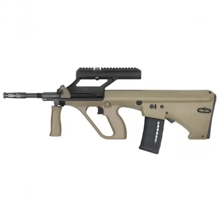 Steyr Arm AUG A3 M1 .223 Rem/5.56 Semi-Automatic Rifle w/ Long Picatinny Rail, Mud - AUGM1MUDNATOL2