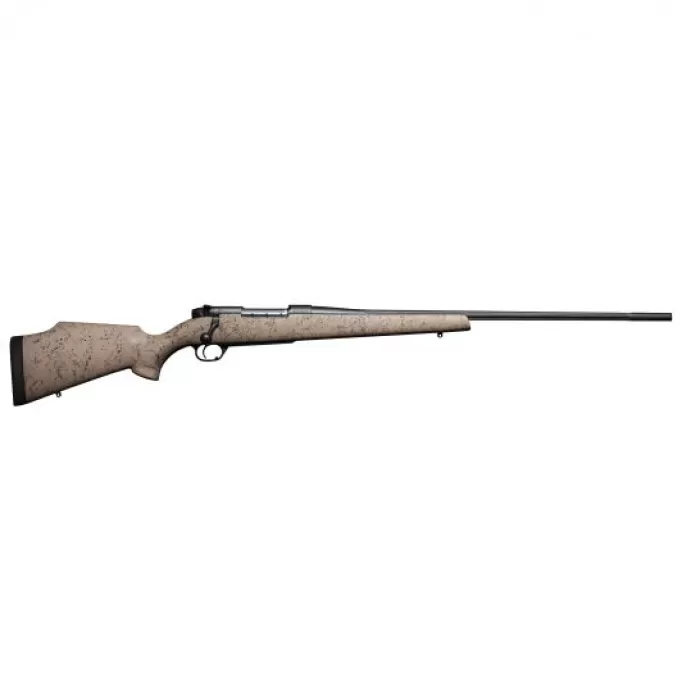 Weatherby Mark V Ultra Lightweight .257 Mag Bolt Action Rifle, Matte Tan Gel Coated - MUTM257WL6O Weatherby Mark V Ultra Lightweight .257 Mag Bolt Action Rifle, Matte Tan Gel Coated - MUTM257WL6O