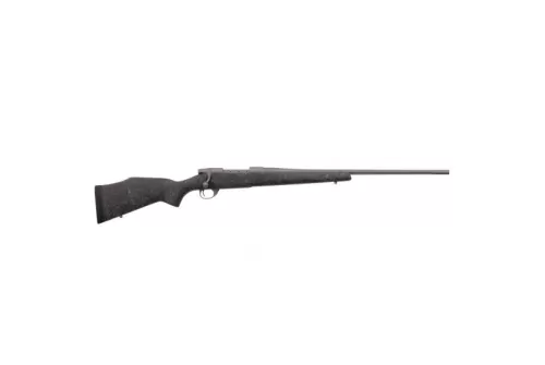 Weatherby Vanguard Backcountry .300 Win Mag Bolt Action Rifle, Matte Black/Spiderweb Accents - VBK300NR6O