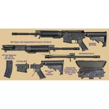 Windham Weaponry .223 Rem/5.56/.300 Blackout Semi-Automatic AR-15 Rifle - RMCS-2