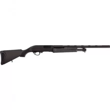 Hatson Escort Youth Pump 22" 20 Gauge Shotgun 3" Pump Action, Blk - HAT00225