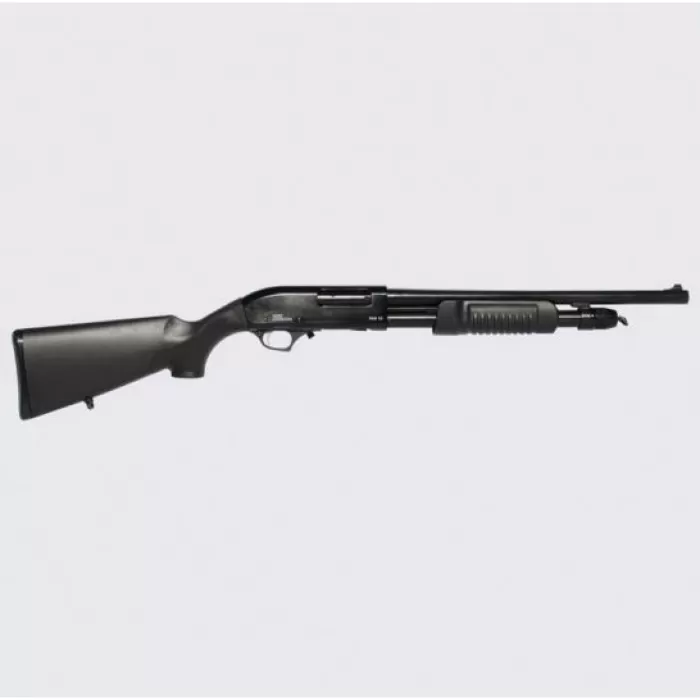 Iver Johnson 12 Ga, 18", 5rd, Polymer Stock, Blued