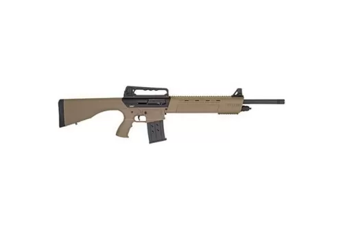 Tristar Sporting Arms KRX Tactical 20" 12 Gauge Shotgun 3" Semi-Automatic, FDE - 25130