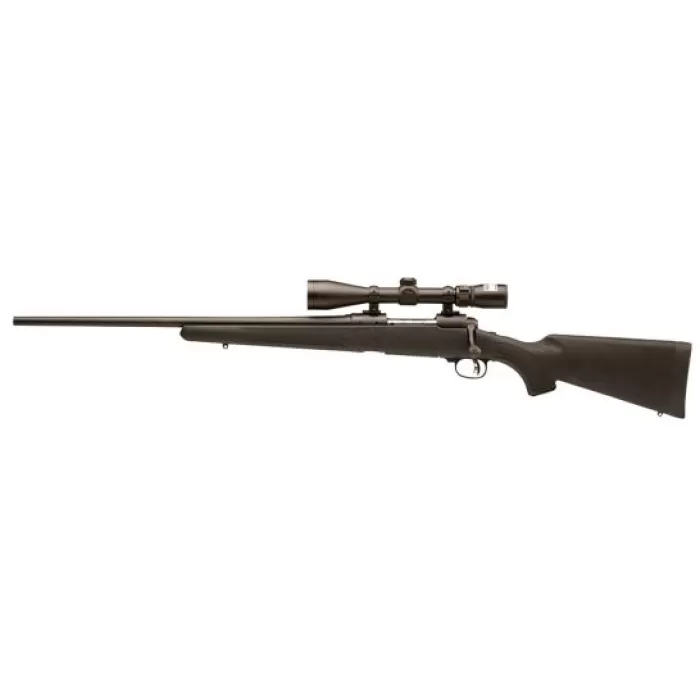 SAVAGE 11 Trophy Hunter XP Compact 243 Win 20in 4rd LH Matte Black Rifle with Nikon 3-9x40 Scope (19711)