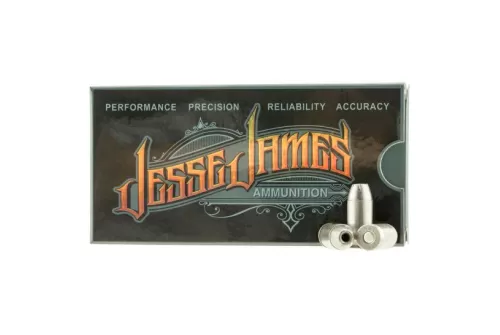 Ammo Inc Jesse James Black Label 230 gr Hollow Point .45 ACP Ammo, 20/box - 45230HPJJ20