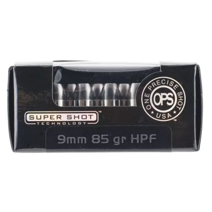 Ammo Inc Ops Ammo 9mm Luger - 85gr. Hp Frangible 20-pack
