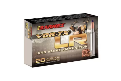 Barnes Bullets VOR-TX LR 129 gr LRX Boat Tail .270 Win Ammo, 20/box - 31198