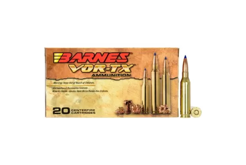 Barnes Bullets 22010 VOR-TX Rifle  260 Rem 120 gr Tipped TSX Boat Tail 20 Bx/ 10 Cs