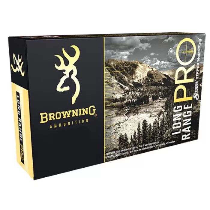 Browning Long Range Pro 195 gr Sierra Tipped MatchKing BTPT .300 Win Mag Ammo, 20/box - B192503001
