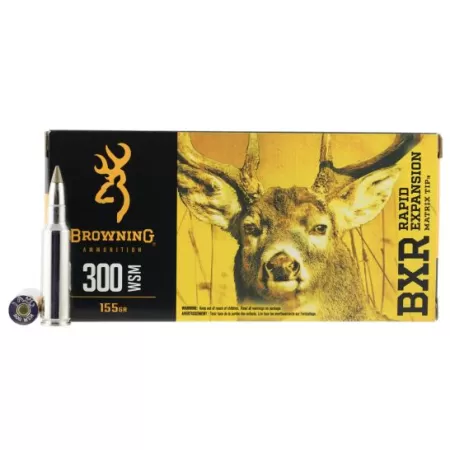 Browning BXR 155 gr Matrix Tip .300 WSM Ammo, 20/box - B192130001