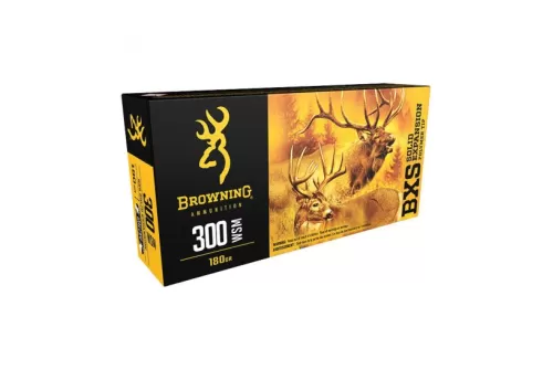 Browning BXS 180 gr Terminal Tip .300 WSM Ammo, 20/box - B192430001