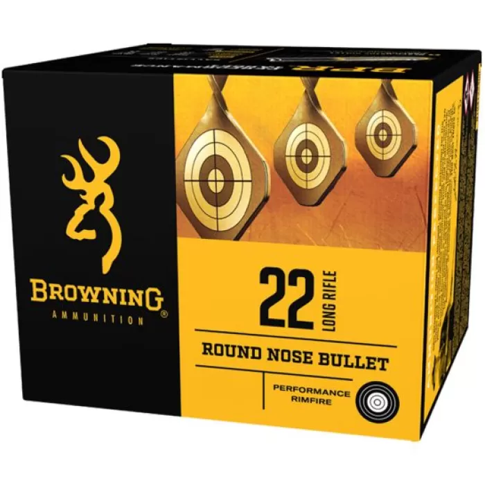 Browning BPR Performance 36 gr Plated Hollow Point .22lr Ammo, 1000/box - B194122000