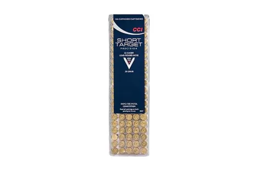 Cci Ammo Target .22 Short - 29gr. Lead Rn 100-pack