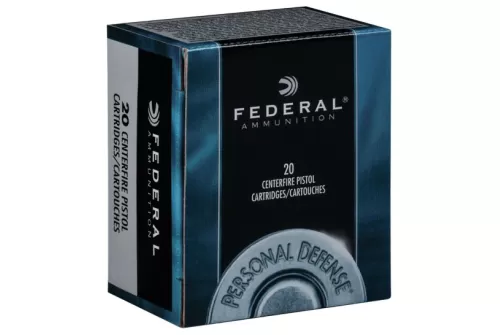 Federal Personal Defense Revolver 158 gr Jacketed Hollow Point .357 Mag Ammo, 20/box - C357E